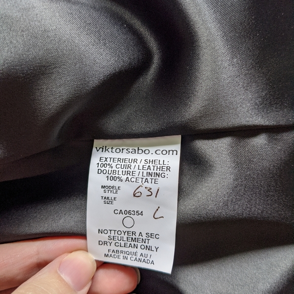 Leather jacket - Picture 4 of 4